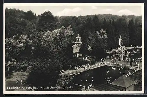 AK Dresden-Klotzsche, Friedrich-August-Bad