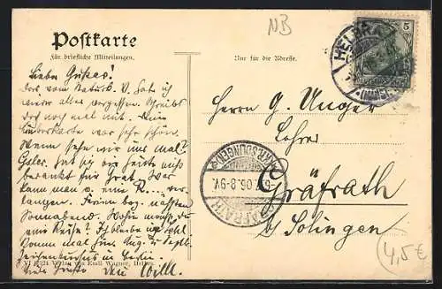 AK Helbra, Bad Anna mit Boot