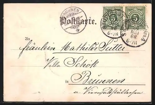 AK Stuttgart, Hoftheater, Innenansicht, Egmont Richter