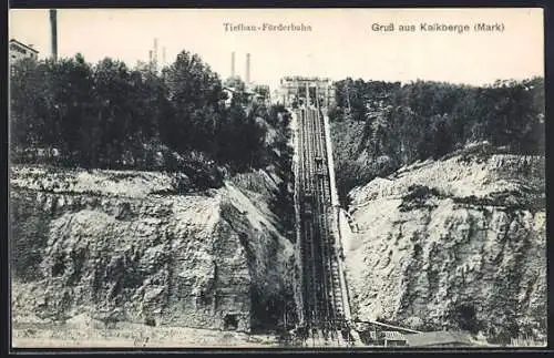 AK Kalkberge /Mark, Tiefbau-Förderbahn