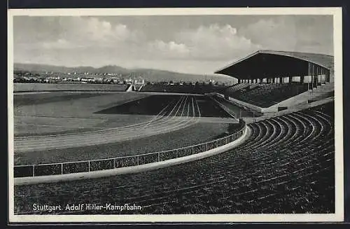 AK Stuttgart, Kampfbahn mit Tribüne