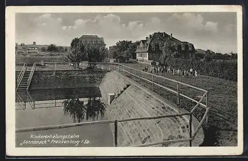 AK Frankenberg /Sa., Kindererholungsheim Sonneck