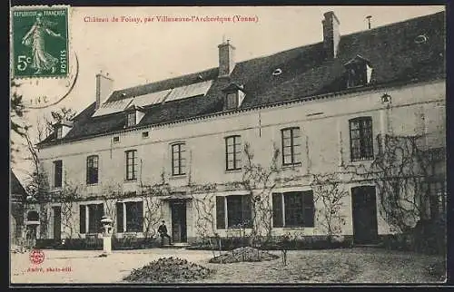 AK Villeneuve-l`Archevêque, Château de Foissy