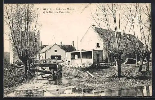 AK Crain, L`Ancien Moulin et la Nouvelle Passerelle
