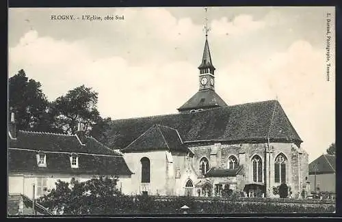 AK Flogny, L`Église, côté Sud