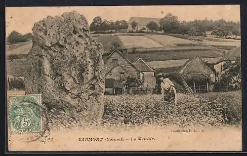 AK Vaumort, Yonne, Le Menhir