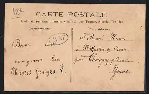 AK Vaumort, Yonne, Le Menhir