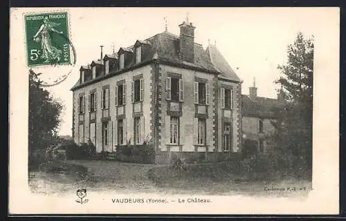 AK Vaudeurs /Yonne, Le Château