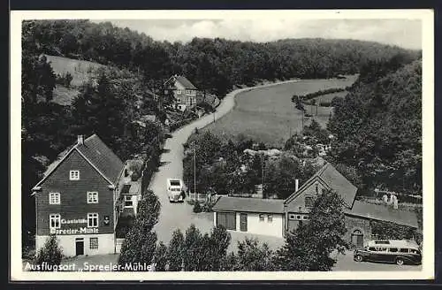 AK Wuppertal, Gasthaus Speeler-Mühle von Witwe Fritz Holthaus