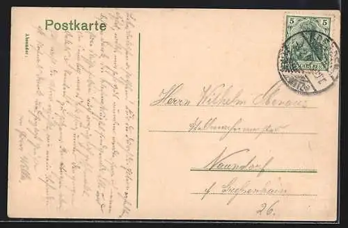 AK Dresden-Blasewitz, Schillerplatz mit Geschäften und Strassenbahn