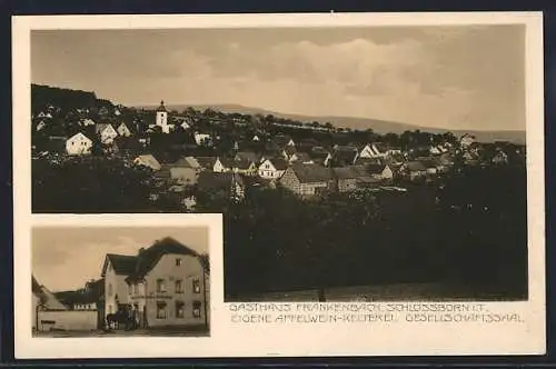 AK Schlossborn, Gasthaus Frankenbach