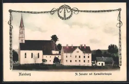 AK Mainburg, St. Salvator mit Karmeliterhospiz