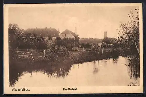 AK Altenplathow, Oberförsterei