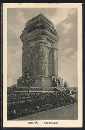 AK Stuttgart, Bismarcksäule