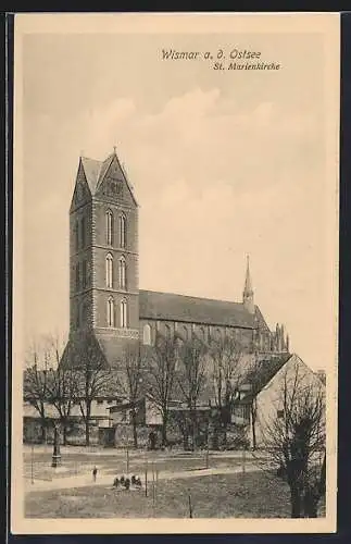 AK Wismar, St. Marienkirche