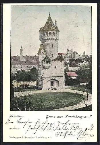 AK Landsberg a. L., Mutterturm