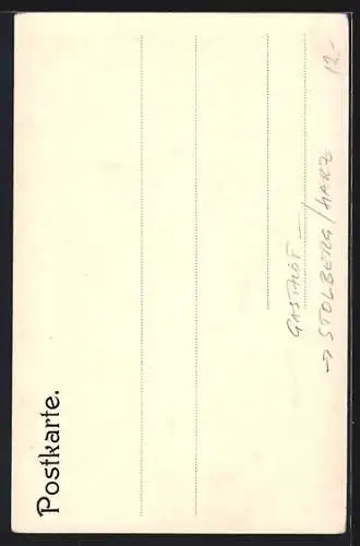 AK Stolberg /Harz, Gasthof Josephshöhe