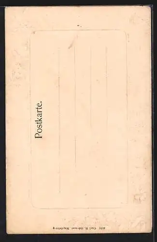Lithographie Potsdam, Historische Mühle, Passepartout