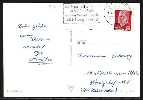 AK Dessau, Bestuhlung im Café Tirana