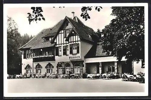 AK Leonberg / Württ., Hotel-Kurhaus Glemseck Ed. Scheytt