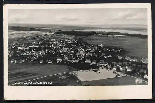 AK Winterlingen, Teilansicht, Fliegeraufnahme