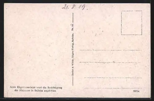 AK Binz a. Rügen, Strand mit Kurhaus