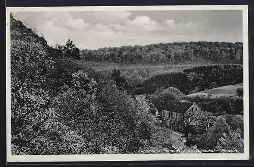 AK Klippmühle /Südharz, Ausflugslokal und Pension