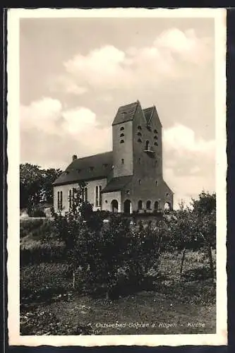 AK Göhren a. Rügen, Ostseebad, Kirche