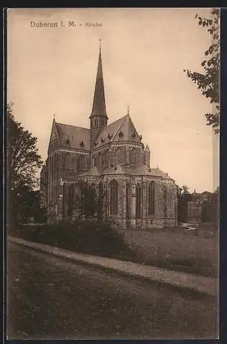 AK Doberan i. M., Totalansicht der Kirche