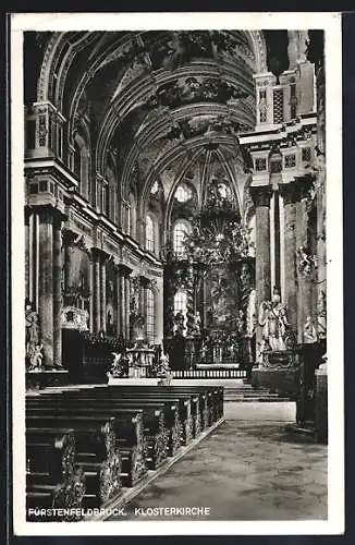 AK Fürstenfeldbruck, Inneres der Klosterkirche