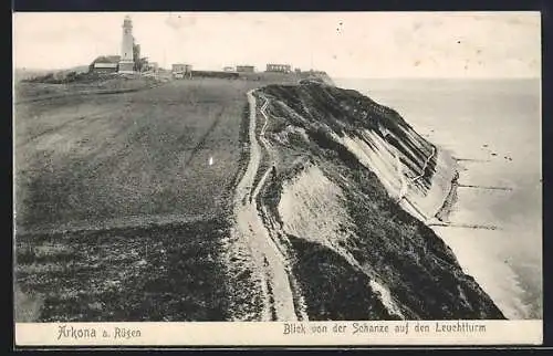 AK Arkona /Rügen, Blick auf den Leuchtturm