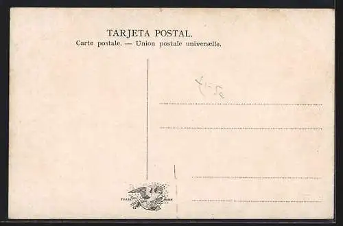AK Romang /Sta Fé, Panorama mit Strassenpartie