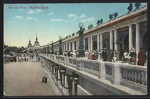 AK Mar del Plata, Rambla Nueva