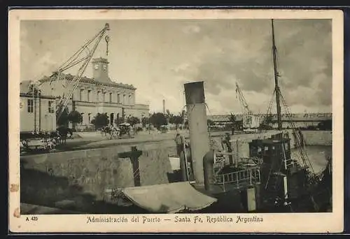 AK Santa Fe, Administración del Puerto