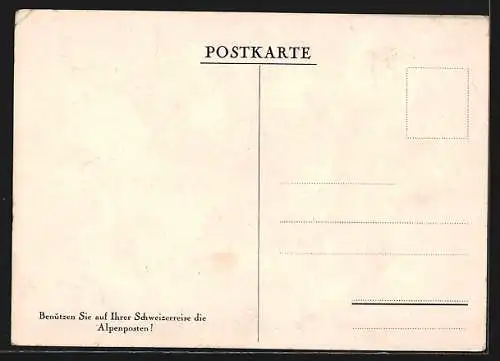 AK Autobus am Rhonegletscher