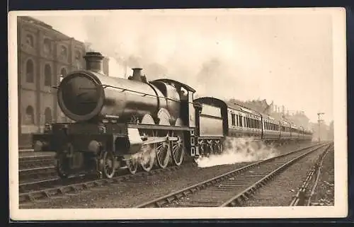 AK Down Weymouth Express, Engine No. 2904 Lady Godiva, englische Eisenbahn