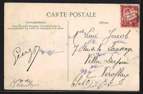 AK Circuit de l`Est d`Aviation 1910, Flugzeug