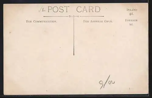 AK Kriegsschiff HMS Leviathan in a Gale