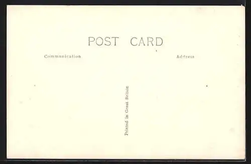 AK Kriegsschiff HMS Caradoc auf See