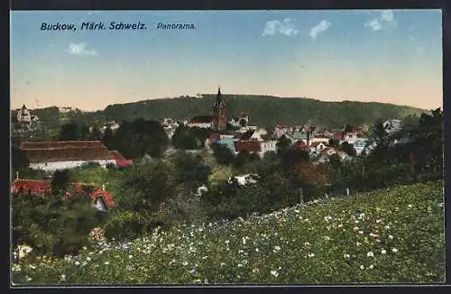 AK Buckow / Märk. Schweiz, Panoramaansicht