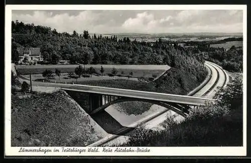AK Lämershagen im Teutoburger Wald, Neue Autobahn-Brücke