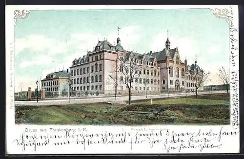 AK Frankenberg / Sachsen, Königl. Lehrerseminar