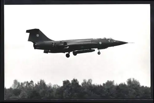 Fotografie Flugzeug Lockheed F-104 Starfighter der Luftstreitkräfte von Kanada