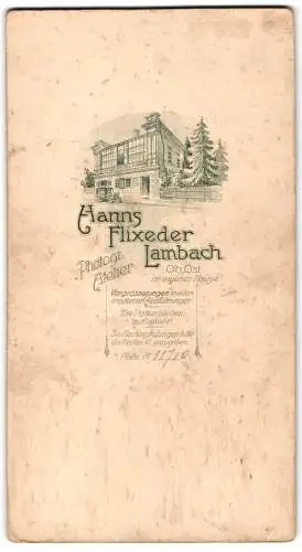 Fotografie Hanns Flixeder, Lambach, Ansicht Lambach, modern gestaltetes Atelierhaus in der Aussenansicht