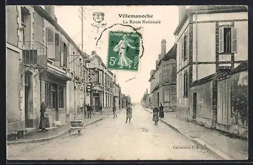 AK Villemanoche, La Route Nationale