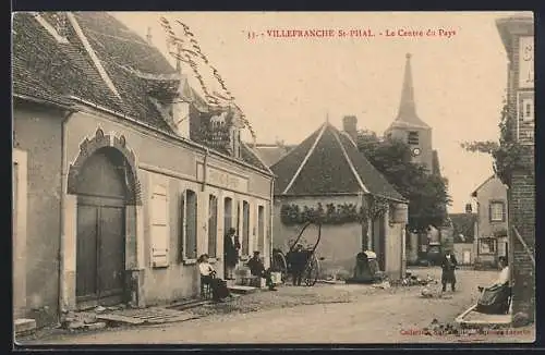 AK Villefranche-Saint-Phal, Le Centre du Pays
