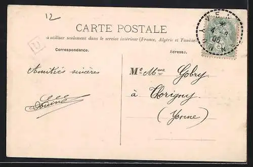 AK Venoy, Société d`Agriculture de La Brosse, Yonne, Dans la vigne