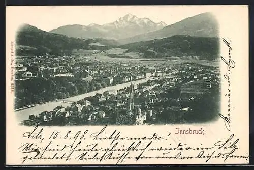 AK Innsbruck, Flusspartie im Ort