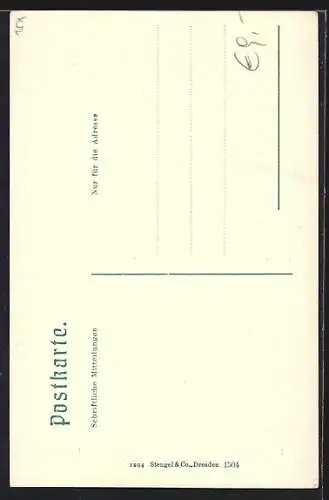 AK Innsbruck, Innsteg mit St. Nicolaus