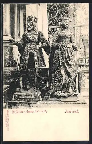 AK Innsbruck, Hofkirche, Gruppe IV, rechts